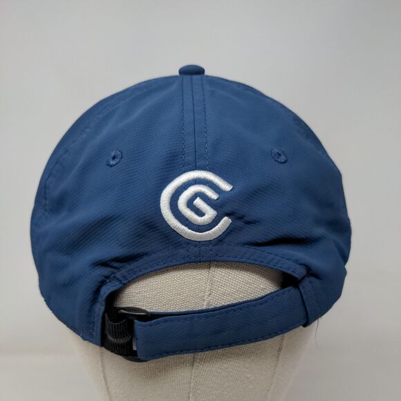 Cleveland Golf Strapback Hat Blue One Size Embroidered Logo 6 Panel - Picture 5 of 7